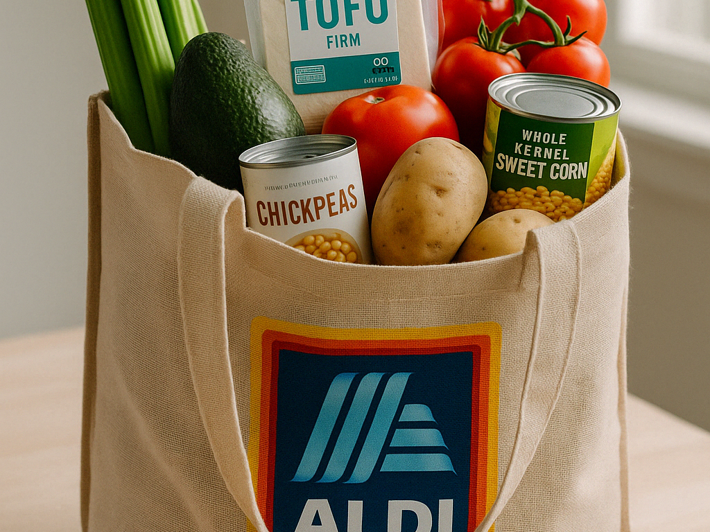🛒 Vegan Grocery List: $50 Plant-Based Haul at ALDI